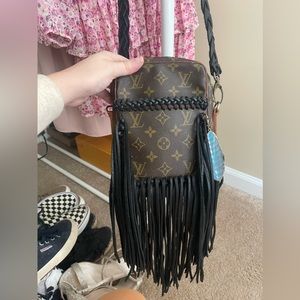 Authentic Repurposed Louis Vuitton-Vintage Boho Bags